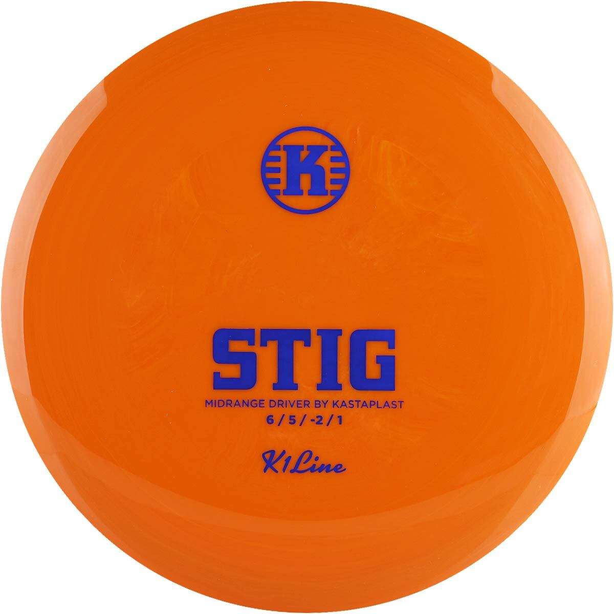 Orange Kastaplast Stig Disc Golf Midrange Driver